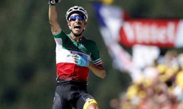 Tour de France: trionfa Aru nella quinta tappa. E’ terzo in classifica
