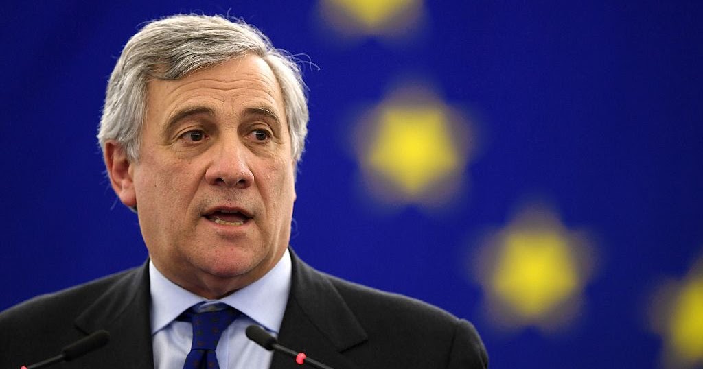 Tajani: "Il 36% dei cittadini italiani ha un’immagine positiva del Parlamento europeo"