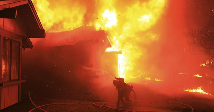 Usa: California in fiamme, almeno 10 morti