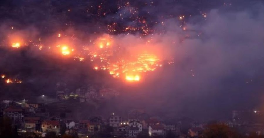 Piemonte, emergenza incendi: fiamme lambiscono case in Val di Susa