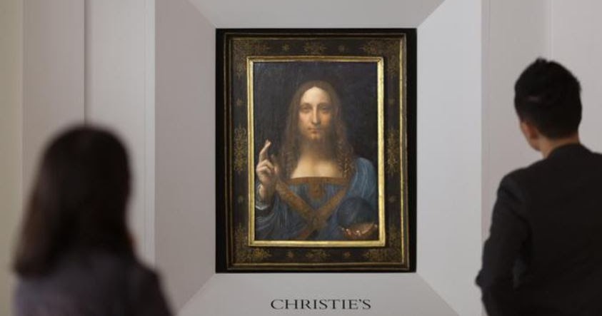 ‘Salvator Mundi’ di Leonardo venduto per 450 milioni, è opera più costosa