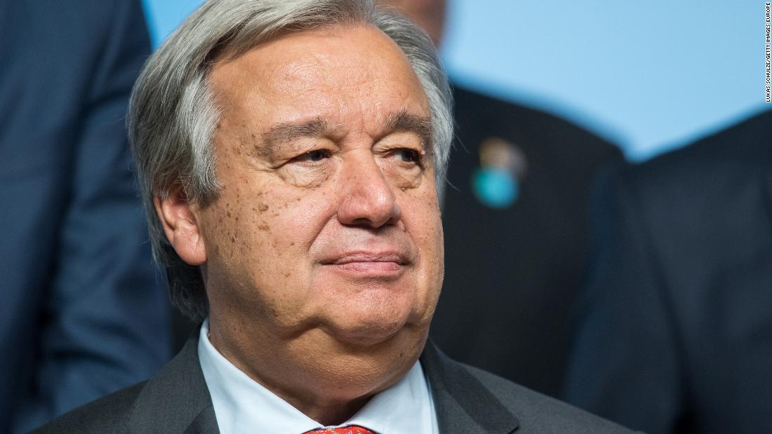 UN Secretary General issues 'red alert' for the world