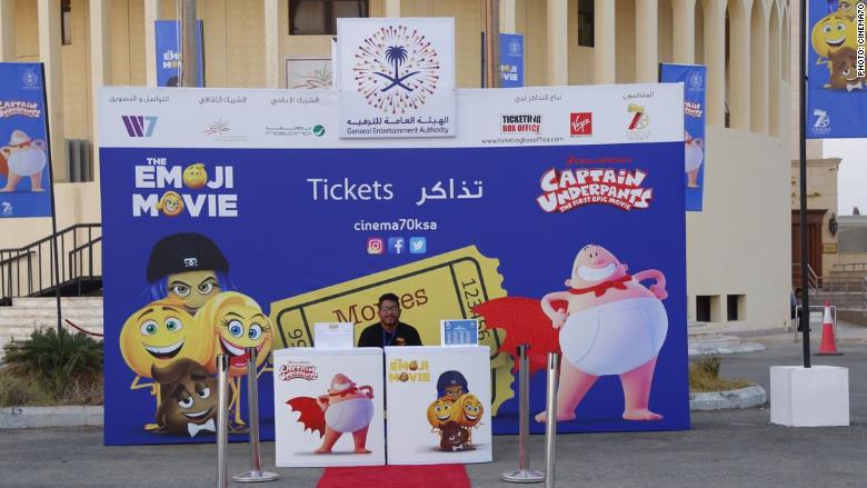 The cinema experience returns to Saudi Arabia