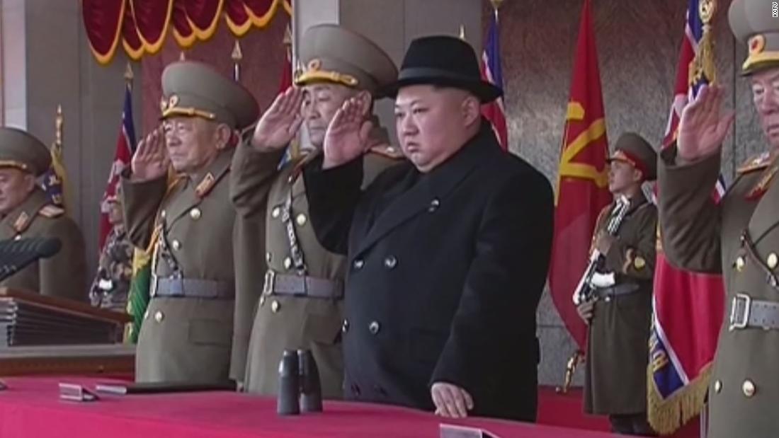 North Korea staged a highly anticipated military parade