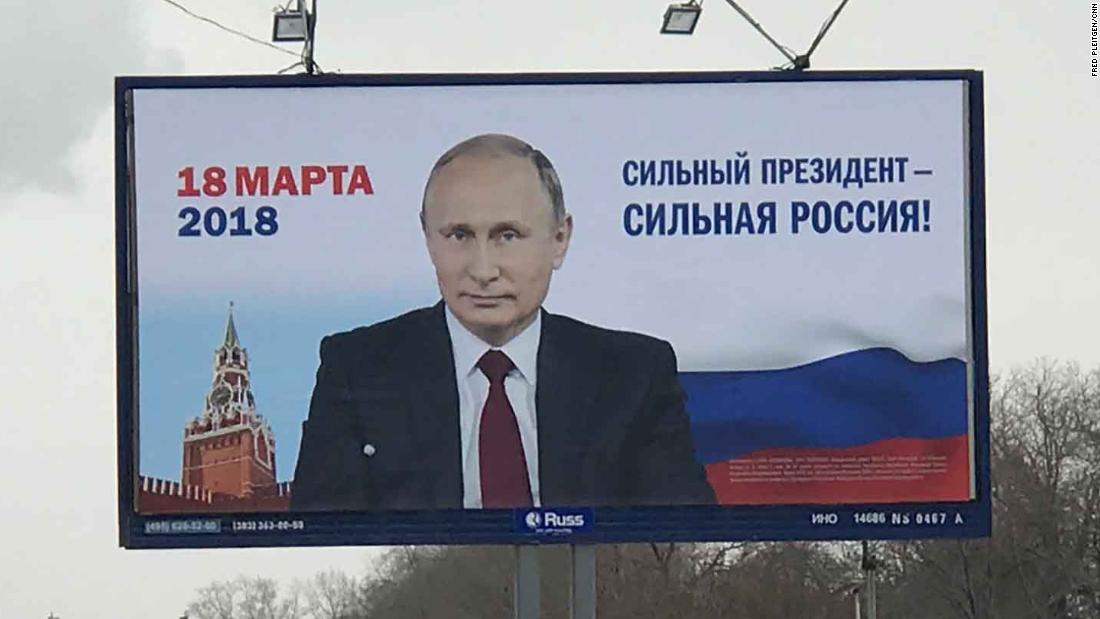Siberian city cold to Putin's re-election campaign