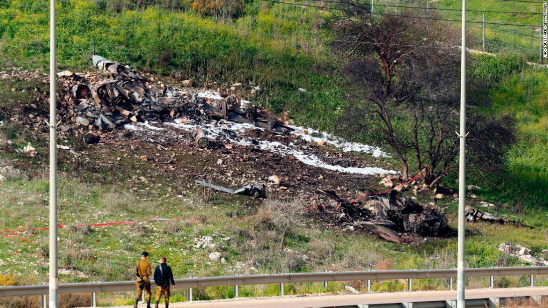 Israeli F-16 jet crashes after Syrian fire