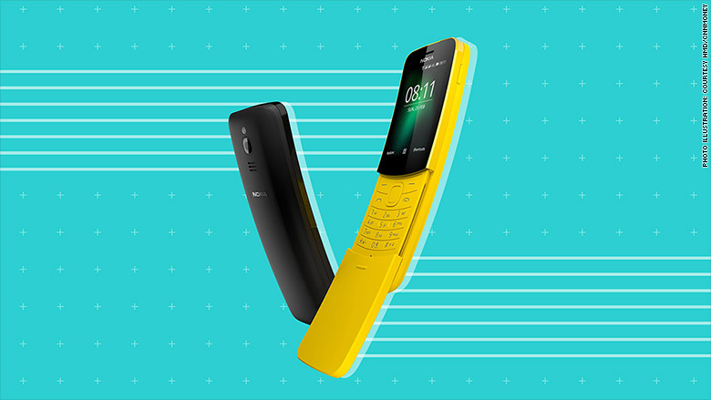 The banana phone is back! There's a new Nokia 8110