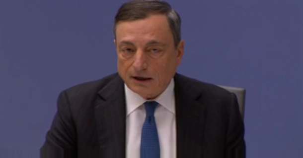 Draghi: "Ripresa solida ma inflazione non convince"