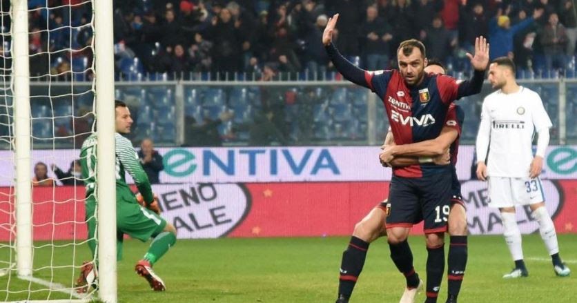 Serie A, Pandev e autogol di Rannocchia: il Genoa schianta l’Inter