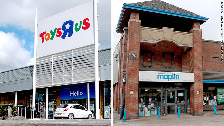 3,000 jobs at risk as Toys 'R' Us collapses in UK