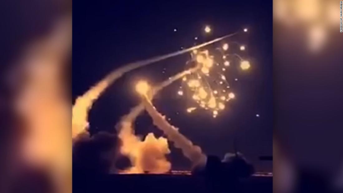 Watch Saudi Arabia intercept, destroy missiles