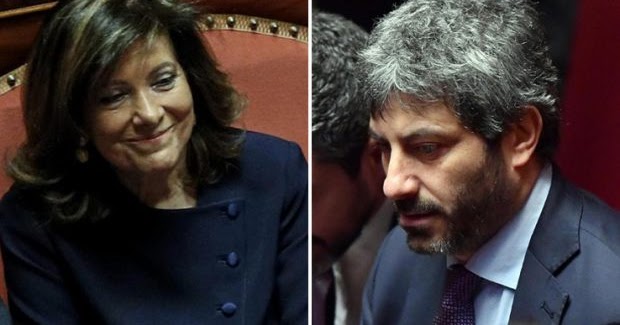 Le Camere hanno i loro presidenti: eletti Fico e Casellati