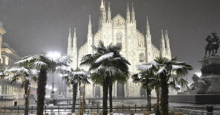 Burian: abbondanti nevicate su Firenze, Genova e Bologna