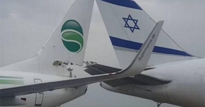 Tel Aviv, si scontrano due aerei in pista: tanta paura e oltre un milione di euro di danni