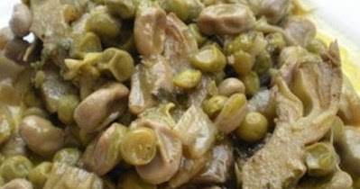 Italia Ricette: Zuppa di fave piselli e carciofi