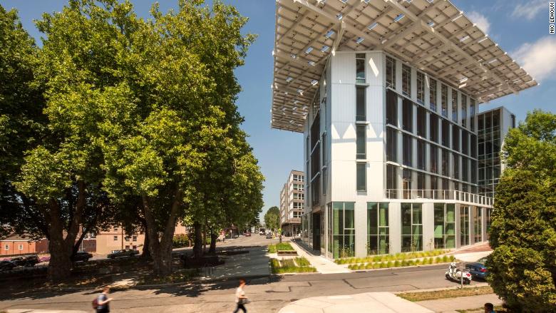 Office buildings are getting greener