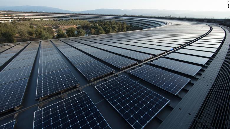 Apple is now completely powered by clean energy