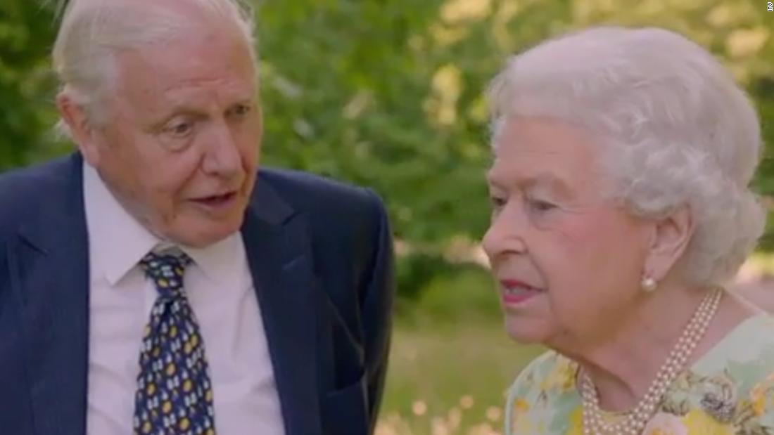 Queen jokes on TV: 'It sounds like President Trump'