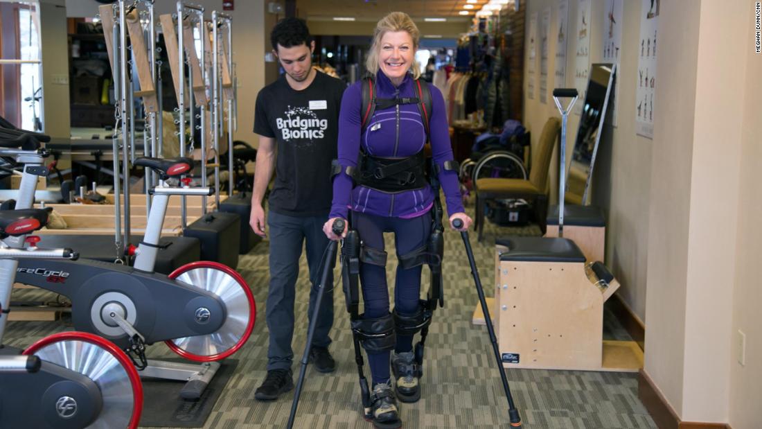 Bionic woman helps others thrive after paralysis