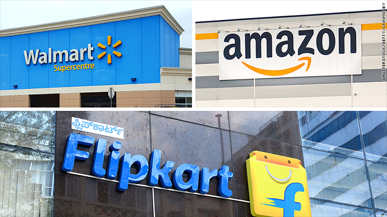 Amazon and Walmart take their fight to India