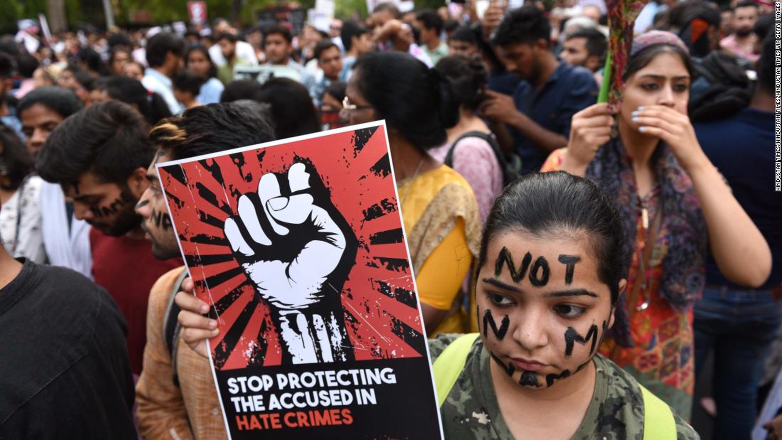 Rape cases spark political protest movement in India