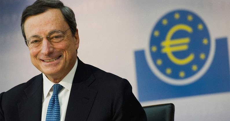 Draghi: "L’economia di Eurolandia è cresciuta in modo robusto: miglioramenti sul mercato del lavoro"