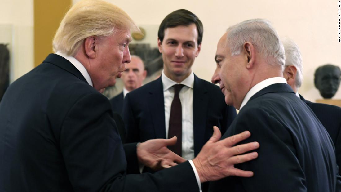 Jared Kushner's split-screen moment in Jerusalem