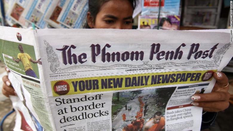 Sale of Cambodian newspaper raises alarm bells