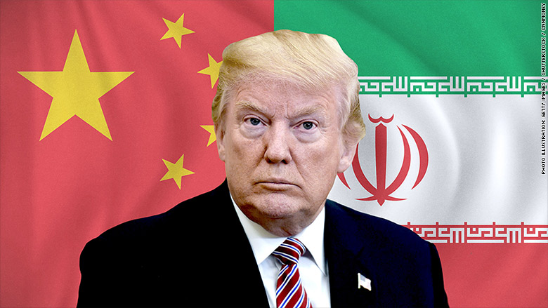 China is the big wild card in Trump's Iran decision