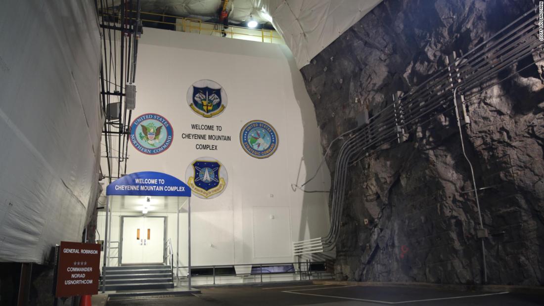 Inside mountain base still on alert to Kim's missile threat