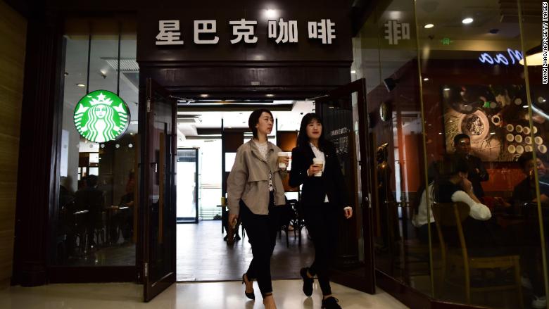 Starbucks wants customers in China to get its coffee anywhere