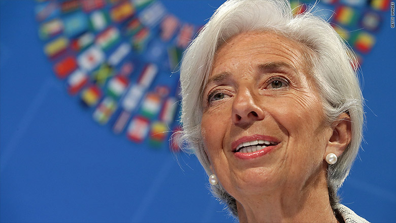 IMF chief: Clouds over global economy are 'getting darker by the day'
