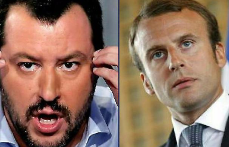 Salvini a Macron: "Accetto le sue scuse, ma se apre i porti a due o tre barconi è meglio"
