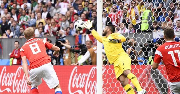 Mondiali Russia 2018: la Russia batte 5 a 0 l’Arabia Saudita nella gara d’esordio