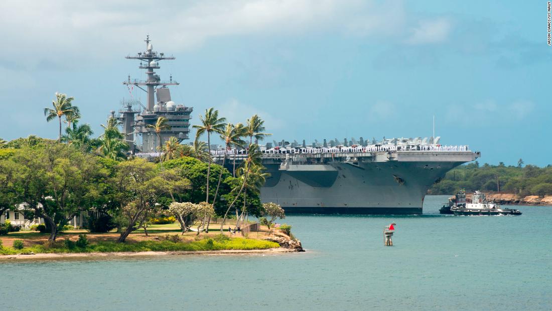 The United States begins the world's largest naval exercises in the Pacific as it seeks to impress allies and counter China