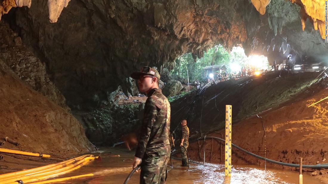 Photos: Thai soccer team trapped in cave