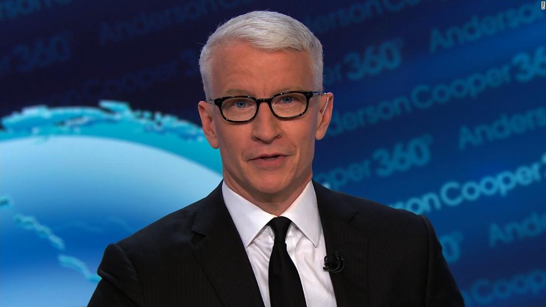Anderson Cooper imitates Trump's 'no' moment