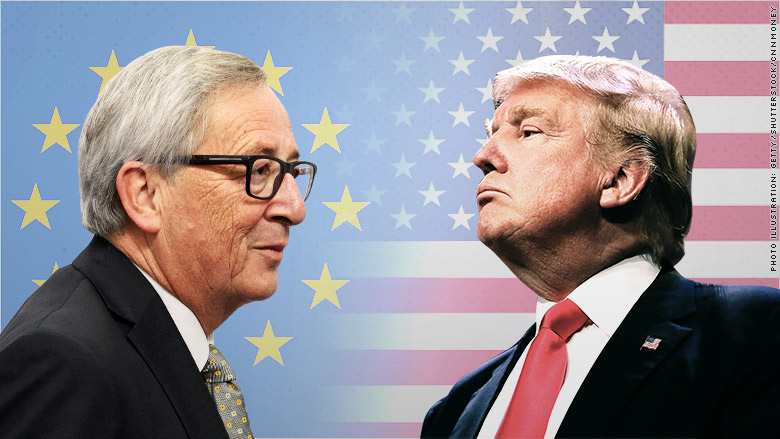Expectations for the Trump-Juncker meeting could hardly be lower