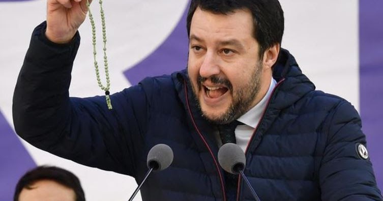 Lega, Salvini a Pontida: "Europee referendum tra noi ed élite Ue"