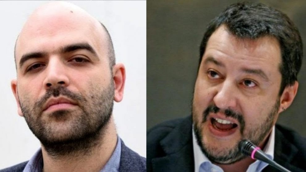 Post choc su Salvini: Saviano indagato per diffamazione