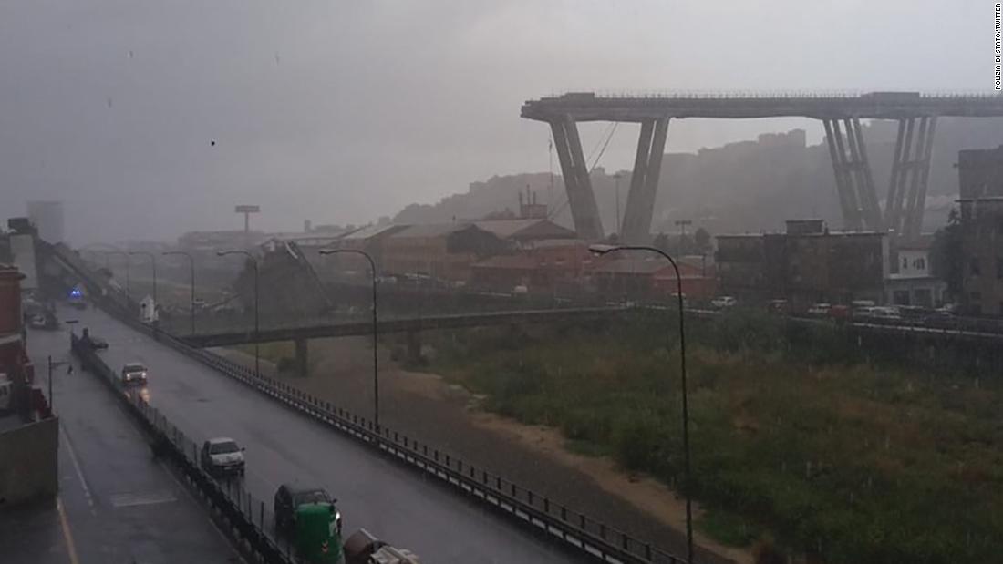 Genoa mayor says bridge collapse was 'not absolutely unexpected' as crews race to free victims