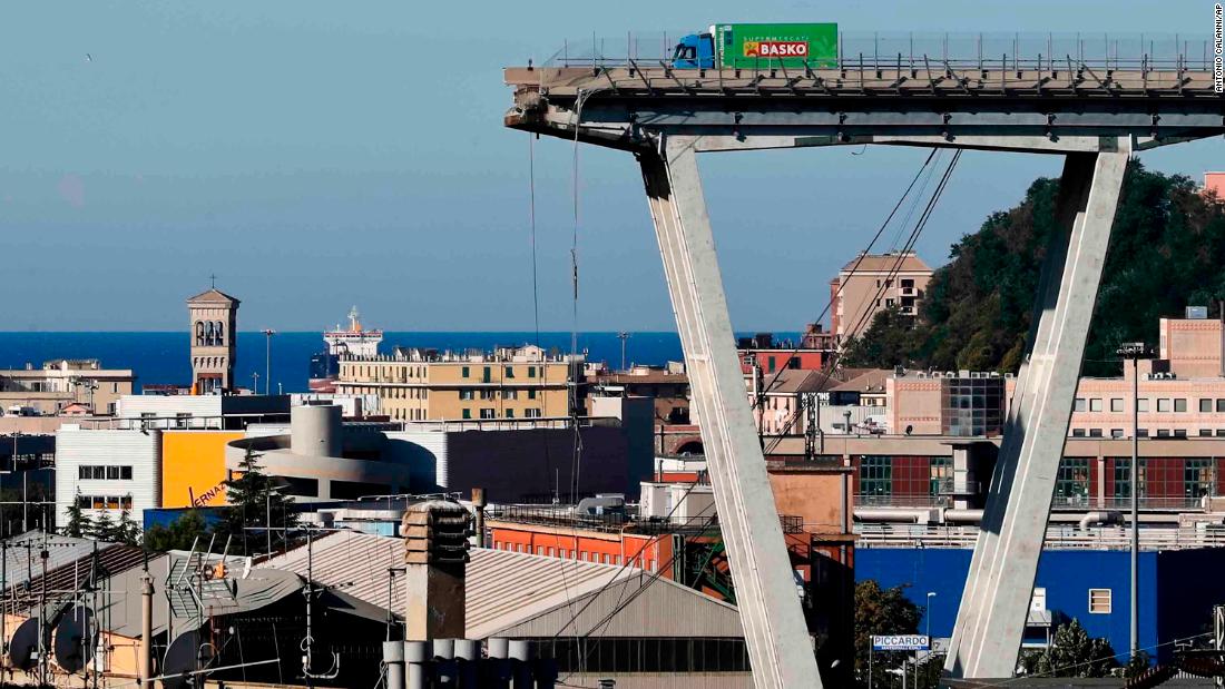 'Daddy, the bridge is falling': Genoa survivors speak of their terror as Italy seeks answers