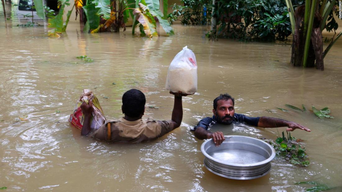 Here's how you can help victims of flooding in India's Kerala state