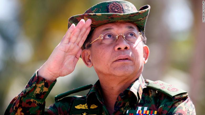 Facebook bans Myanmar military chief and says it was 'too slow' to act