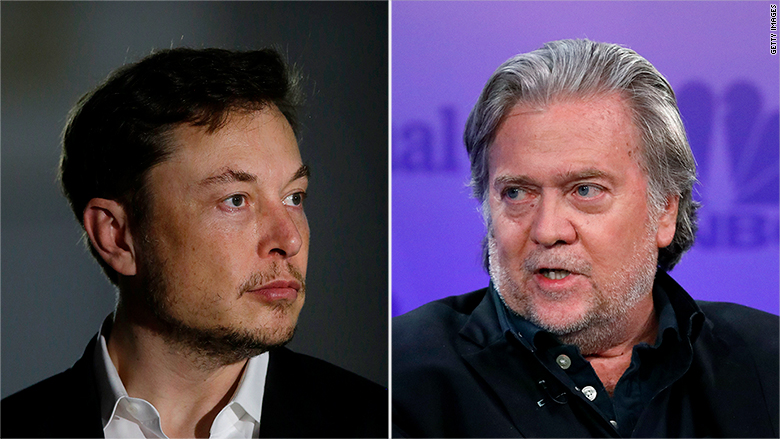 Steve Bannon blasts Elon Musk: He's an immature man child