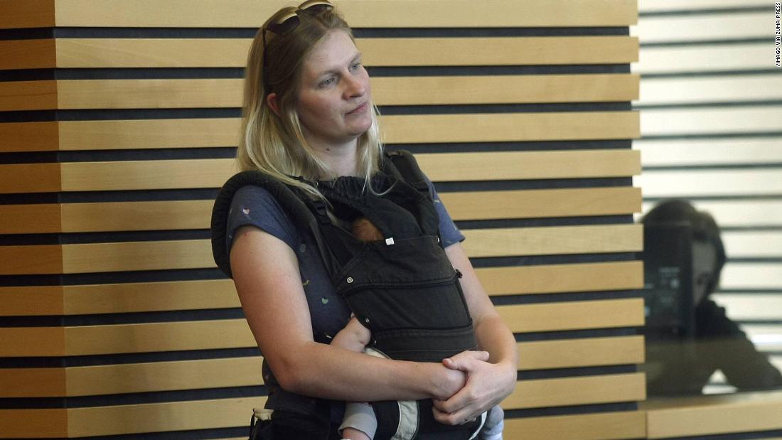 Politician kicked out of German state parliament for bringing her baby