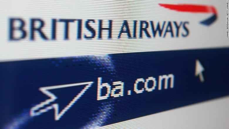 British Airways' latest tech problem is a major credit card hack