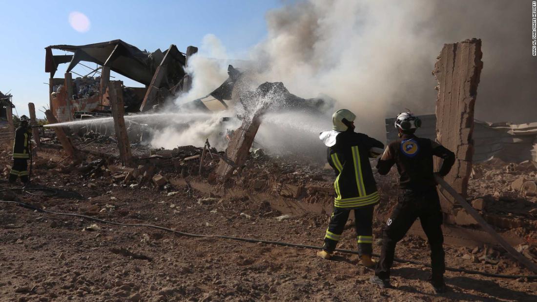 White Helmets volunteer captures the horror in Syria's Idlib