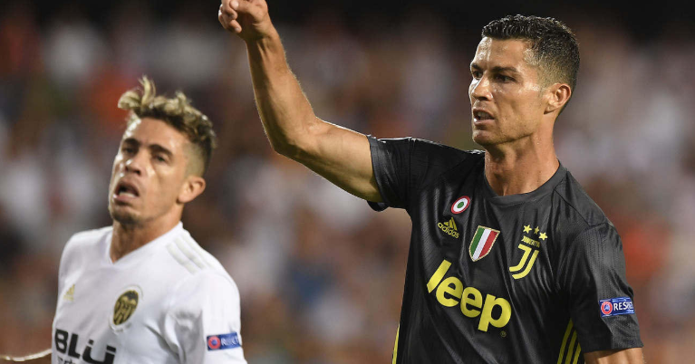 Champions: esordio vincente per la Juve, Ronaldo espulso esce in lacrime