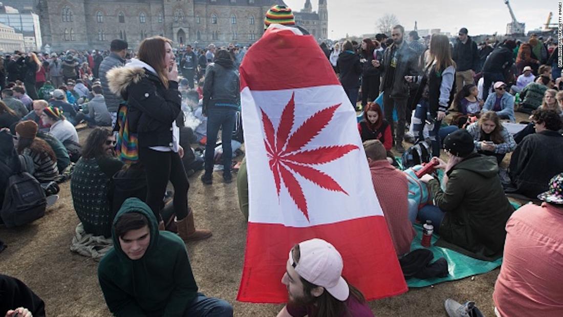 Recreational marijuana is now legal in Canada